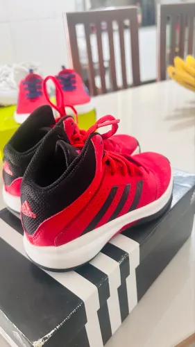 Tênis Adidas Infantil Cano Alto 