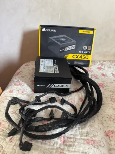 ? Fonte Corsair CX450 450W 80 Plus Bronze + Caixa Original ?