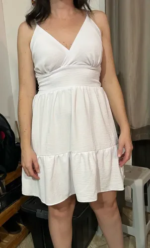 Vestido branco tamanho 40/42