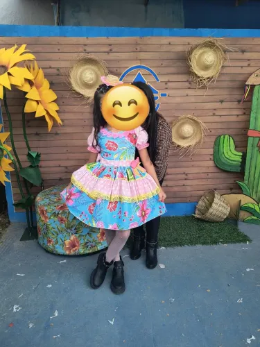 Vendo vestido são João infantil 