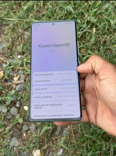 Xiaomi Redmi Note 14 Pro: O melhor Custo-Benefício, tela curva, NFC, amoled, 120Hz 