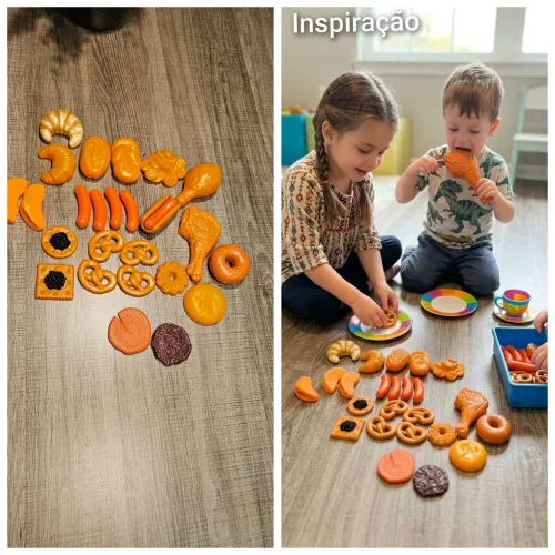 KIT Alimentos infantis PADARIA E LANCHONETE 