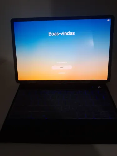 (LEIA) Samsung TAB S9+ Snapdragon 8 Gen 2 AMOLED 120Hz 12,4" + capa teclado