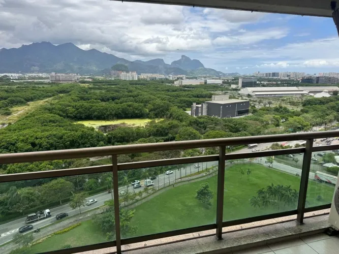 3 quartos sendo 1 suíte  113 m²  2 vagas  Cidade Jardim  Barra Olímpica