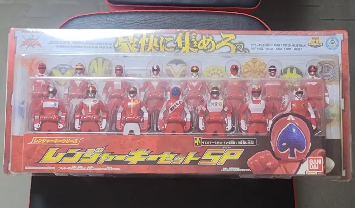 KEY SENTAI CHAVES DOS REDS KIT do JAKQ ATE TIMERANGER