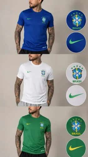 camisas do brasil do p ao gg