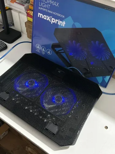 Suporte para notebook 2 fans 