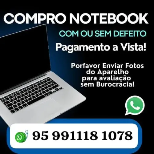 Not, laptop quebrado 95- *