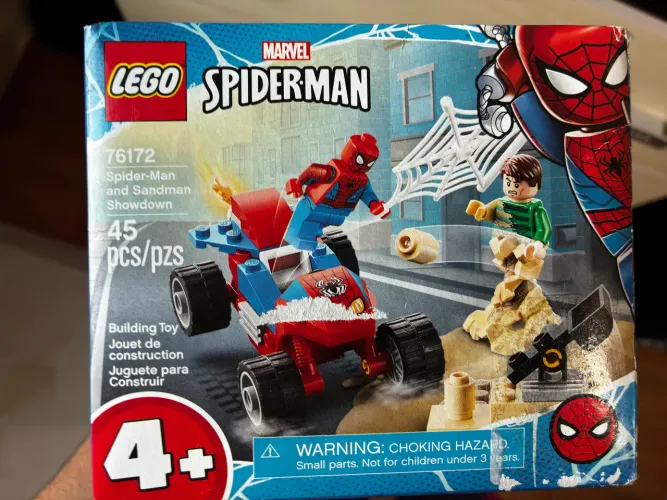 Lego Marvel 76172 - Confronto homem aranha e homem areia