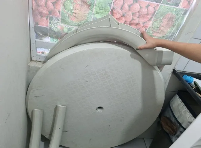 Mesa + 4 Cadeiras tramontina 