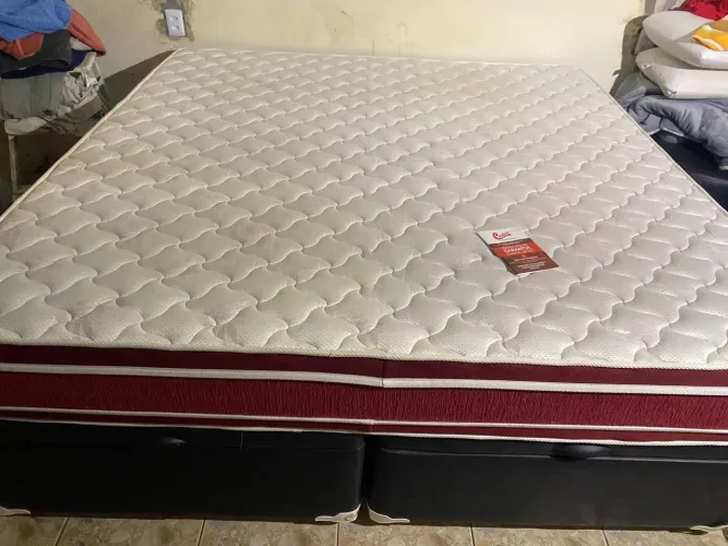 Cama King Size Conjunto Castor