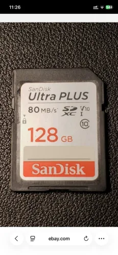 Sandisk Ultra plus 128 gb