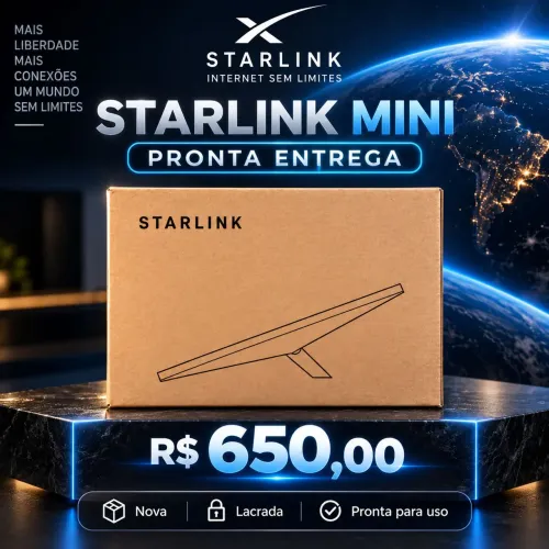 Vendo Antena Starlink Mini Nova Pronta Entrega