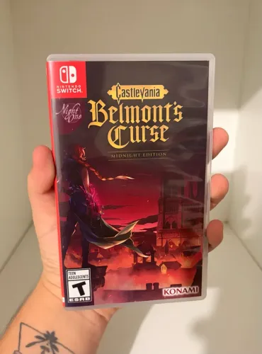 Jogo Castlevania Belmonts Curse Nintendo Switch Zerado!!!