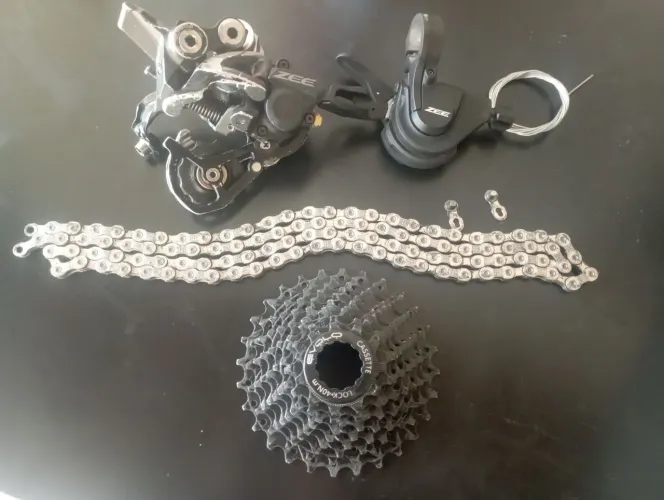 Relação shimano zee 10v