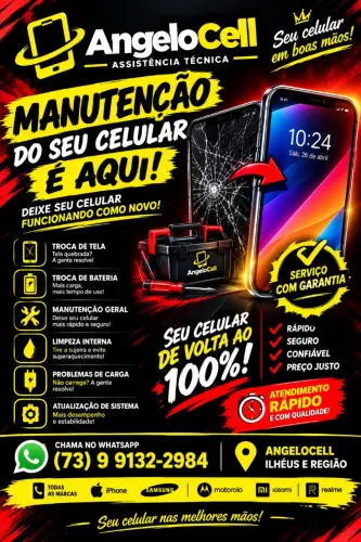 Manutenção de celular 