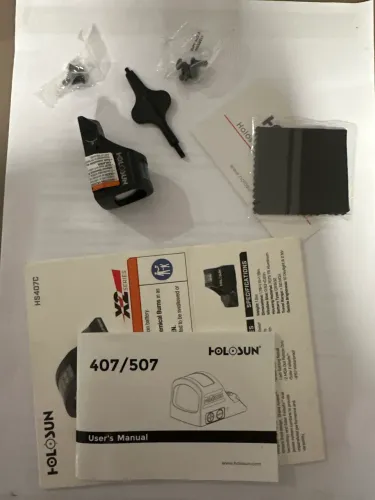 Red Dot Holosun 407 C solar 