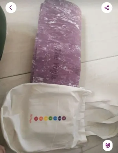 Tapete de yoga dobrável com bolsa Indiano 