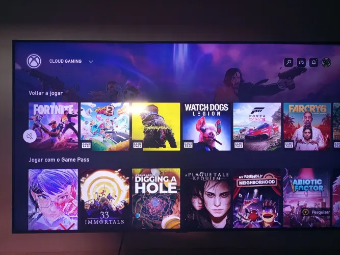 Tv Samsung Smart 55 polegadas Xbox integrado alexa embutida 