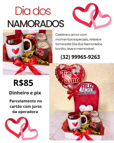 Cesta dia dos namorados 