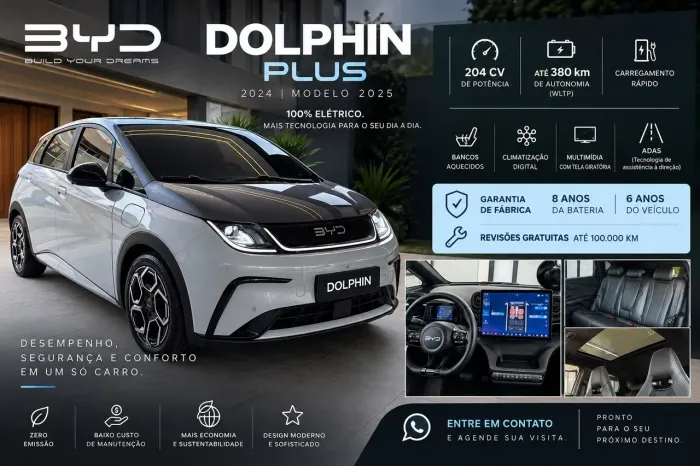 BYD Dolphin Plus (Elétrico) 2025