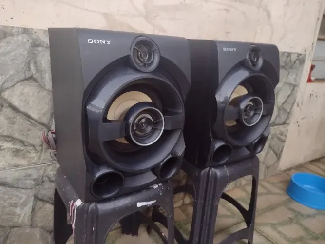 Caixas de som Sony 1600wrms Aceito cartão