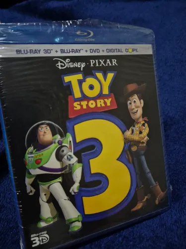 Blu ray 3D Disney Toy Story 3 edição americana