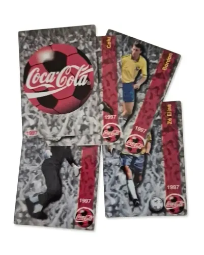 Futcards Coca-Cola Seleção Brasileira 1997
