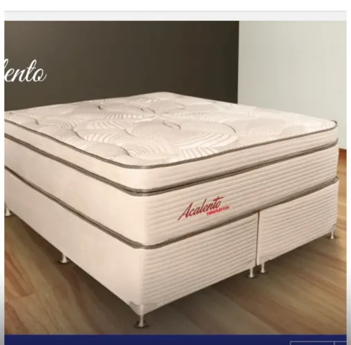 Cama box mais colchão