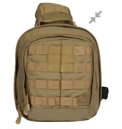 Mochila 5.11 Tactical Rush Moab 6 56963- 328 Sandstone 11L Maior Marca Tatica do Mundo