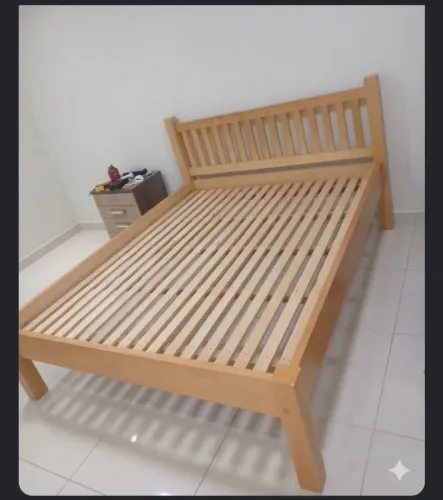 Cama madeira maciça