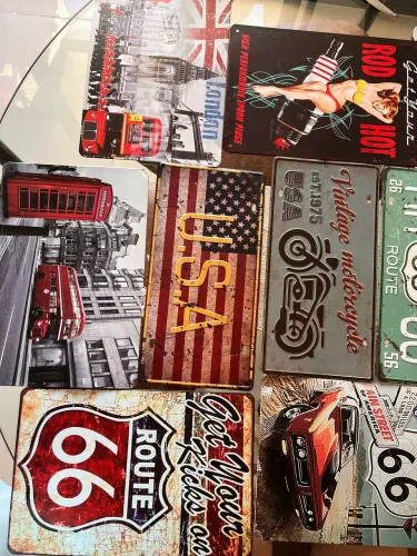 Placas decorativas 