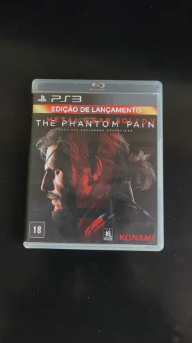 Jogo Ps3 Metal Gear Solid 5