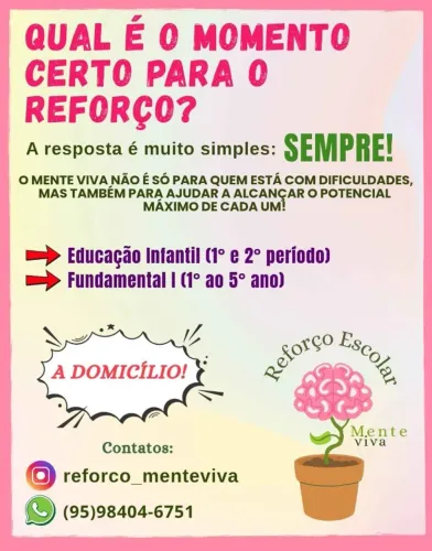 REFORÇO ESCOLAR