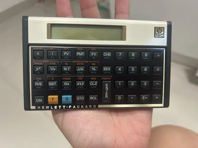 CALCULADORA HP 12C
