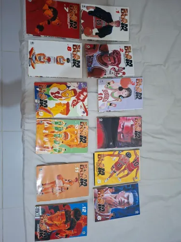 Mangá slam dunk, Conrad editora. 12 volumes