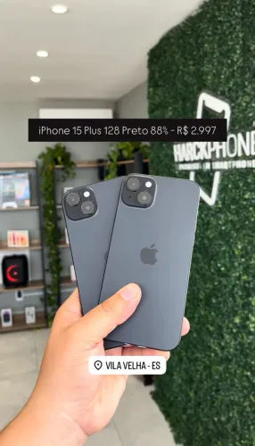 iPhone 15 Plus 128  - Loja Física - Nota fiscal 