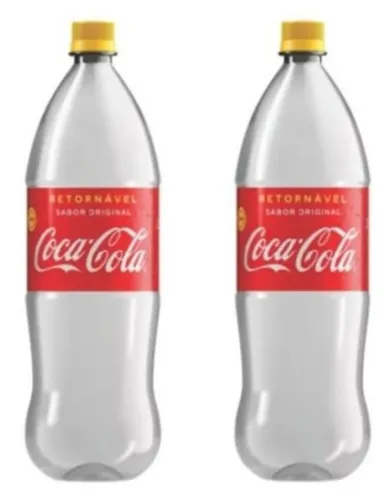 10 Cascos retornável coca cola 2 litros