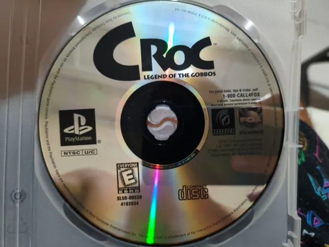 Croc legend of the gobbos PS1 original loose