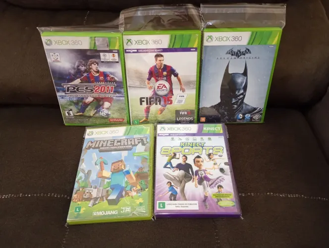 Jogos originais Xbox 360 (1 retrocompativel cm One/Series X)