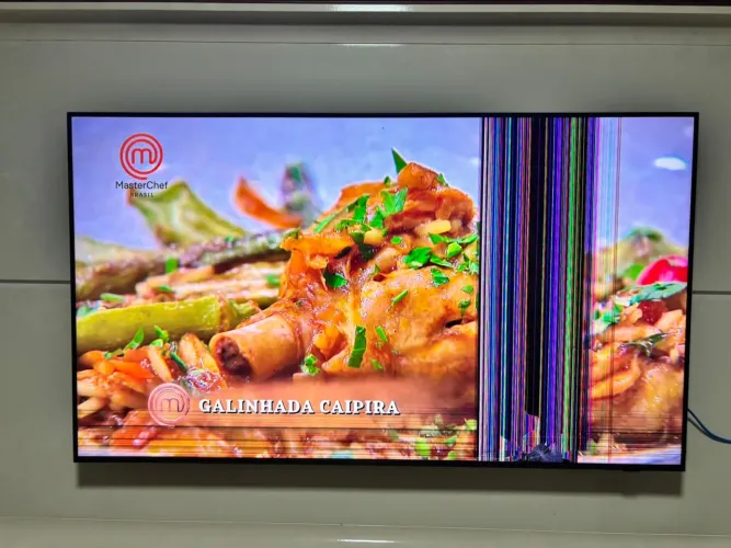 TV NEO QLED SAMSUMG 55, QN55QN85DBGXZD com defeito