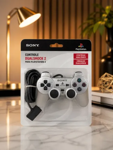 Controle DualShock 2 para PlayStation 2 ? Reviva os clássicos!