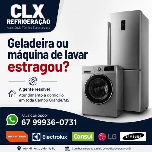 Conserto Geladeira e Máquina de Lavar