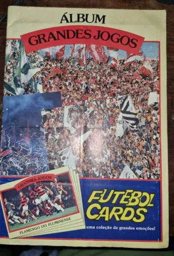 Album CARDS PING PONG grandes jogos completo 1979