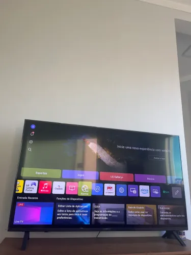 Smart TV LG 50? 4K UHD webOS ? Menos de 1 Ano de Uso