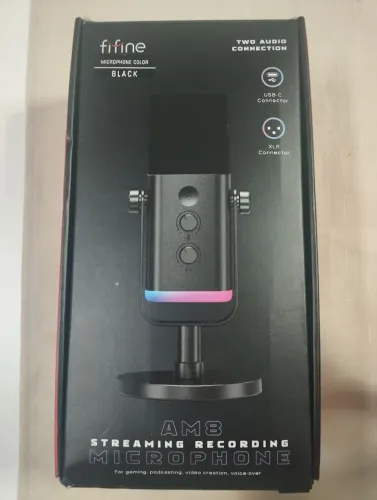microfone fifine AM8 SEMI-NOVO