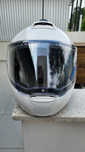 Capacete modular Schuberth C4 Pro em excelente estado de conservação