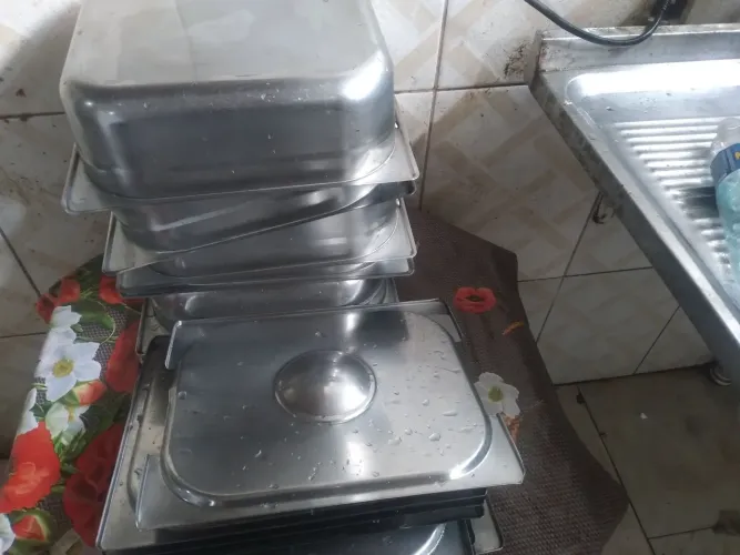 8 cubas de rechaud