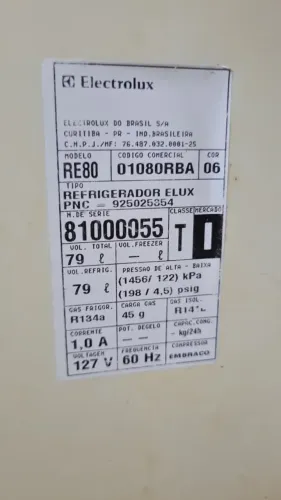 Frigobar Eletrolux Com Defeito