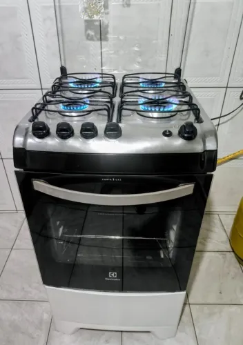 FOGÃO ELECTROLUX MESA INOX 4 BOCAS